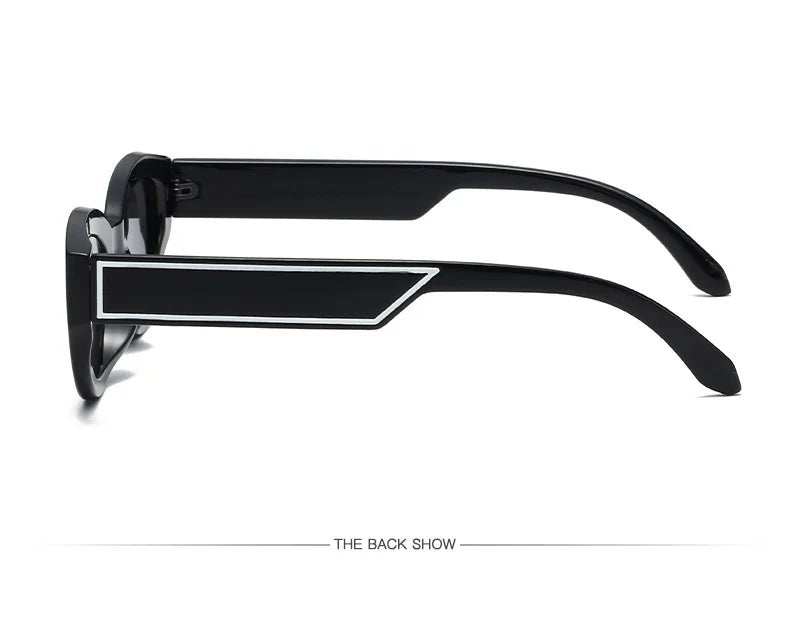 Fashion Unique Irregular Hip Hop Sunglasses Y2k Women Men Retro Oval Sun Glasses Ladies Beach Sunnies Outdoor Sport Goggles New - Sergio Cavelli